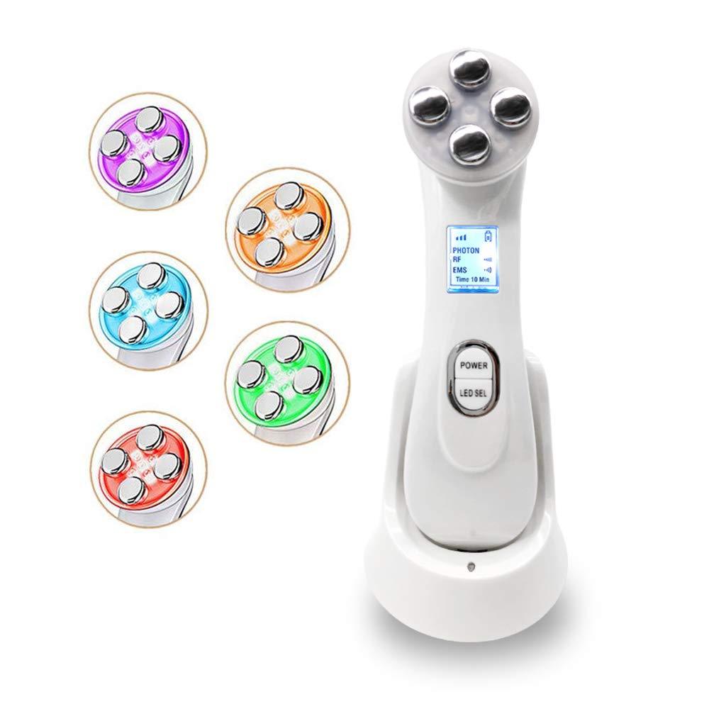 RF EMS LED Light Therapy Facial Massage Device